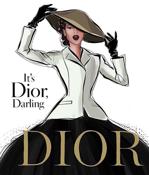 christian dior cartoon|dior illustrator.